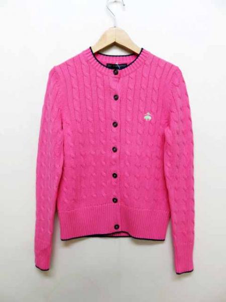 未 【ブルックスブラザーズ】 346 ワンポイントケーブルカーデ