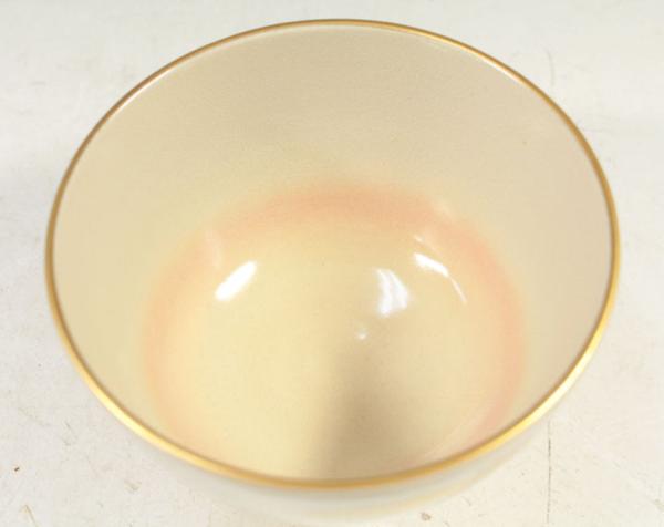 イ742 茶碗『錦渓山窯 竹田寿香』『金襴手 茶碗 共箱』抹茶 茶道具