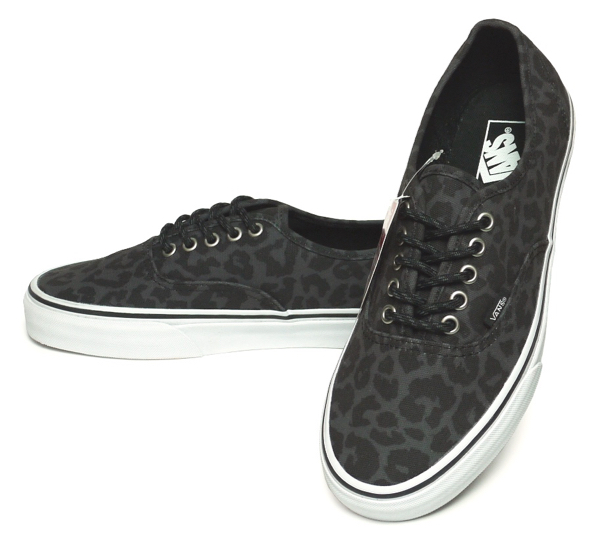 新品Vansバンズオーセンティックアニマル豹柄スニーカー9#128