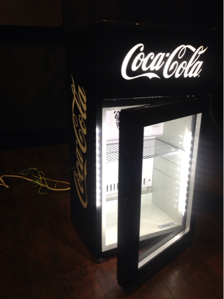 非売品 Coca Cola コカコーラ 冷蔵庫 ディスプレイ クーラー(冷蔵庫