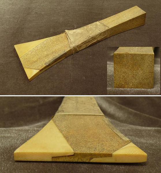義太夫三味線のバチ 義太夫の三味線バチ 撥 重さ 重さ222.5g 0411F20h 素材 【公式通販】