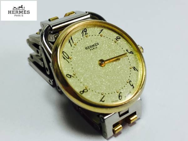 エルメス☆アルソー☆レディースウォッチ☆クォーツ腕時計☆送無 エルメス☆アルソー☆レディースウォッチ☆クォーツ腕時計☆送無