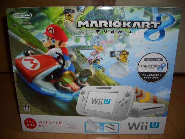 新品 Wii U 本体 マリオカート8 セット 税込/送料込/納品書付