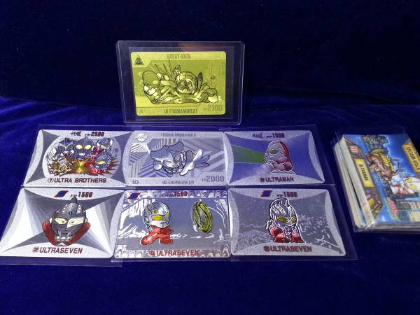 激レア★ウルトラマン倶楽部 バンプレカード　ゴールド等