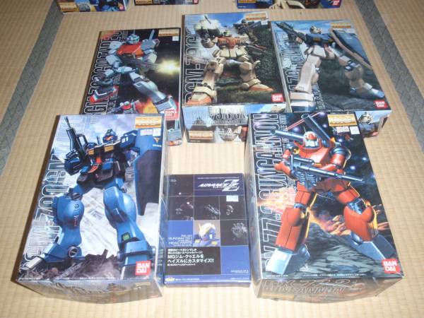 MG(マスターグレード）未組立セット①