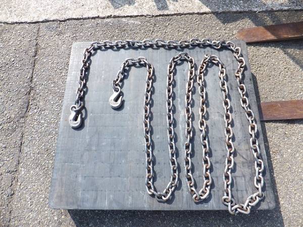 米軍放出品 新品 フック付きチェーン 吊上げ　A561C