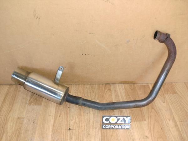 y6　ヤマハ　ＴＷ200　2ＪＬ　社外マフラー　ダウンタイプ