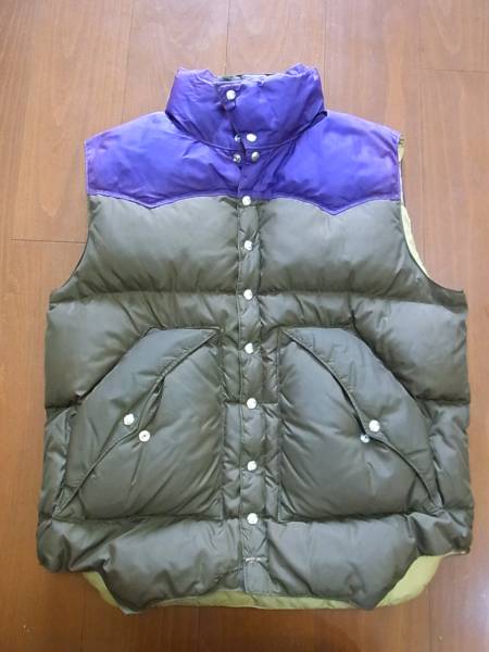 70s Powderhorn Mountaineering ダウンベスト 70's Powderhorn Mountaineering down vest - VINTAGE CLOTHES