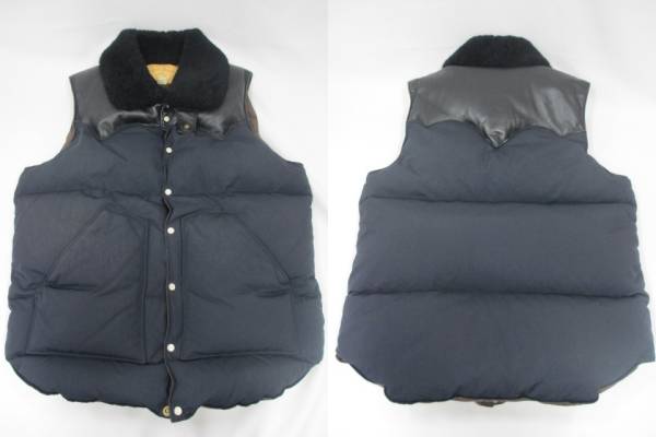 132E331■ANCIENT FOREST ダウンベスト ロッキーマウンテン M