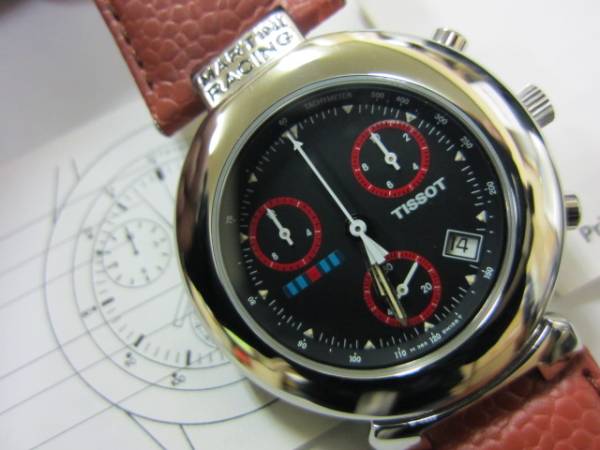 未使用】TISSOT マルティニ・レーシング クロノグラフ(ティソ 