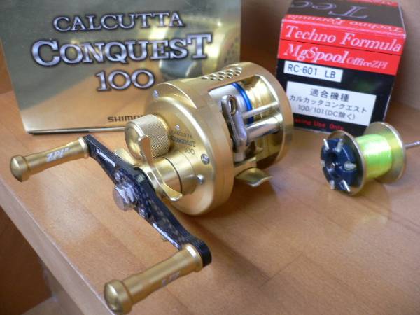 シマノ ☆★ カルカッタ　コンクエスト １００ ★☆ 中古品 ②