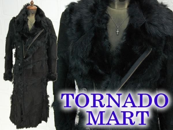 最終・新品▼トルネードマートムートンコートL▼ TORNADOMART黒