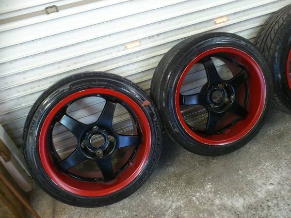 17インチ メーカー不明 8J、9J各二本 17インチ8J＋34