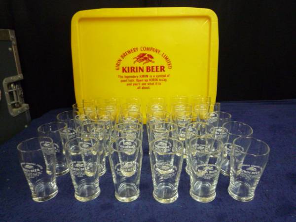 f92668A KIRIN ボックス入グラス30個セット（B) 中古 キリン