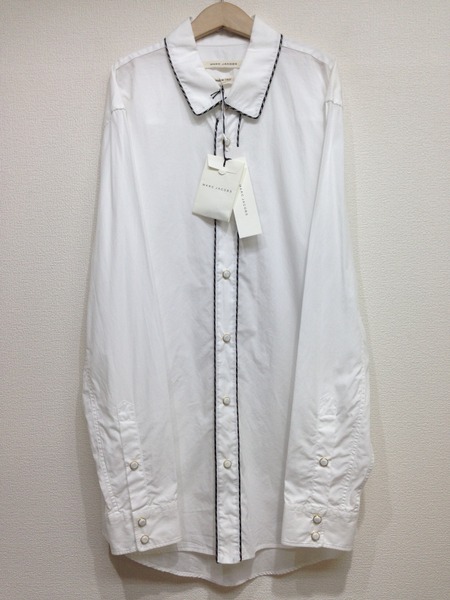 新品 MARC JACOBS マークジェイコブス 長袖シャツ DL0176 44