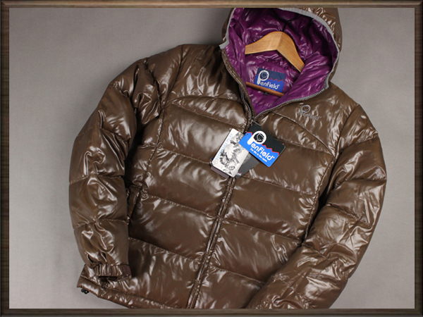 ◆ペンフィールド 新品 撥水!ロゴ刺繍入りダウンジャケット M◆