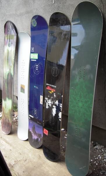 スノーボード　５枚　セット　中古　ジャンク