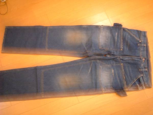 BAPEユーズド加工ペインターデニムパンツL新品