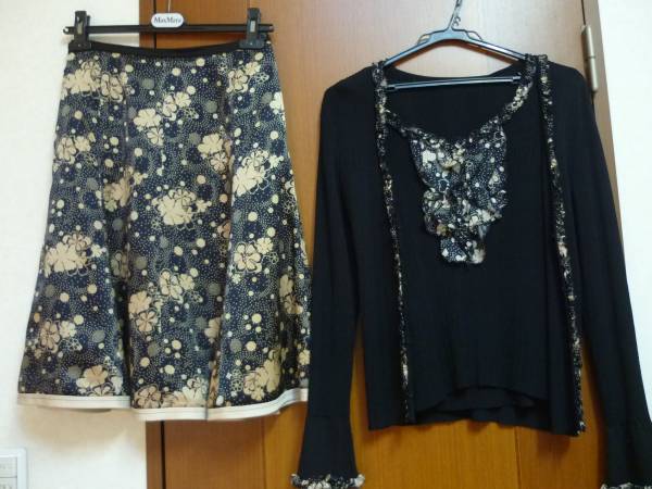 クレージュ シルク おしゃれな3点セット 美品 Courrèges希少80s クレージュ シルク おしゃれな3点セット 美品 Courrèges希少80s