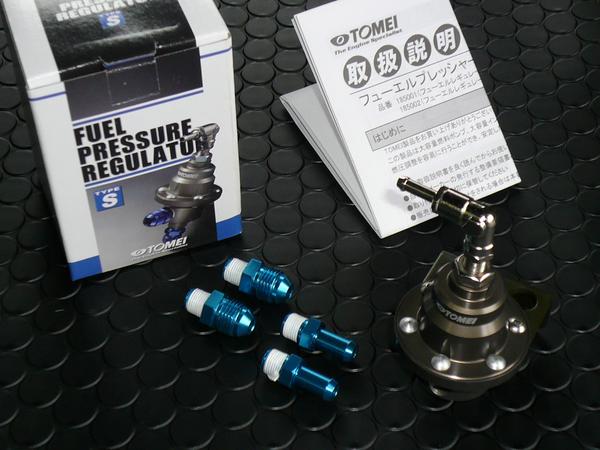 TOMEI 調整式フューエルレギュレーター S+燃圧計 汎用 新品 東名