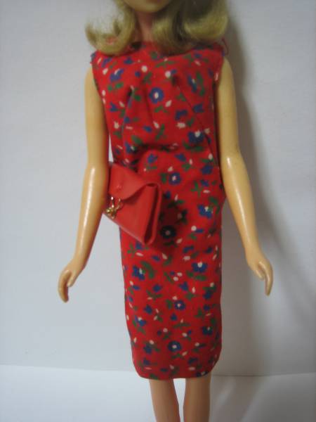 バービー・ビンテージ　ワンピースとバッグ　タグなし