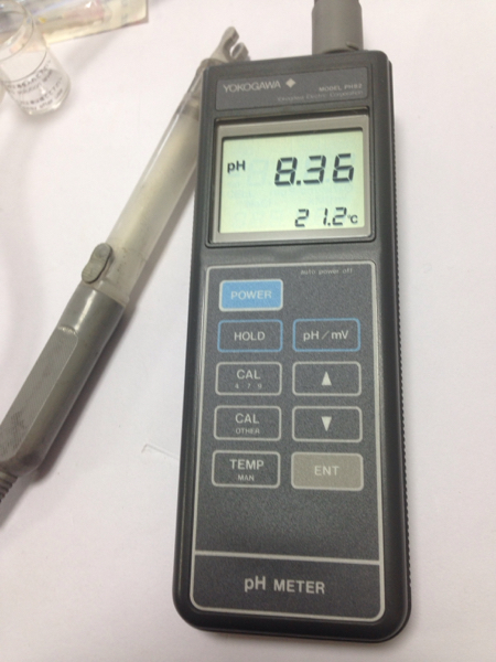 美品 PH計 横河電機 PH8221J kcl補給型