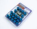 税別RAYSジュラルミンロック＆ナットセットP1.25 5Hブルー即納