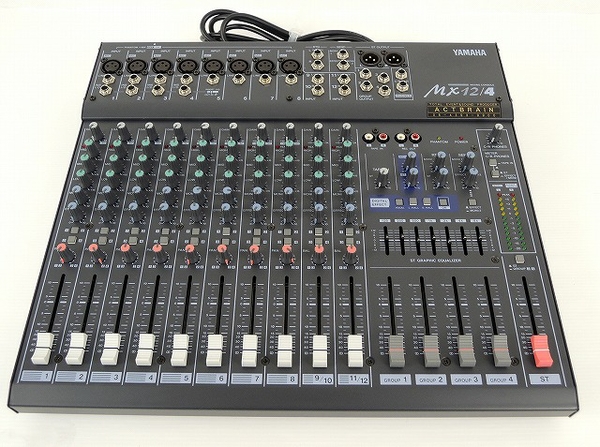 YAMAHA MX12/4 12チャンネル4バス アナログ ミキサー O1621374