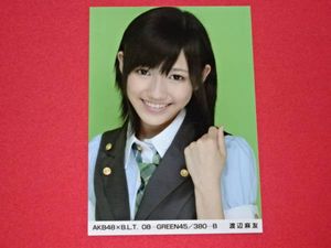 L*️様 「送料込み」AKB48 渡辺麻友 生写真 BLT 09-ORANGE4 AKB48 渡辺麻友 B.L.T. 2007 09 ORANGE 生写真 C BLT