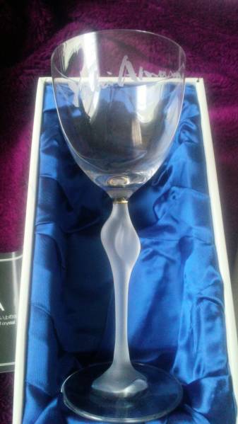 天海祐希　ワイングラス　☆　超レア　貴重　ファンクラブ限定品