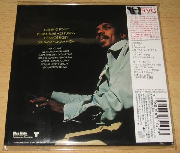 ☆Lonnie Smith/Turning Point☆紙ジャケ☆ロニー スミス/Liston