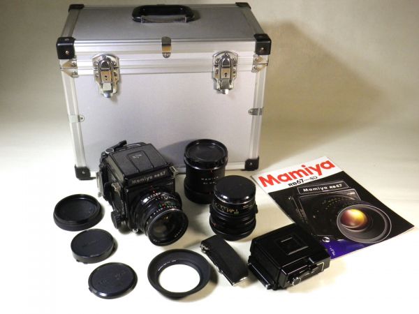 ○Mamiya RB67 Pro SD 希少マクロ接写リング他 まとめて満載お得