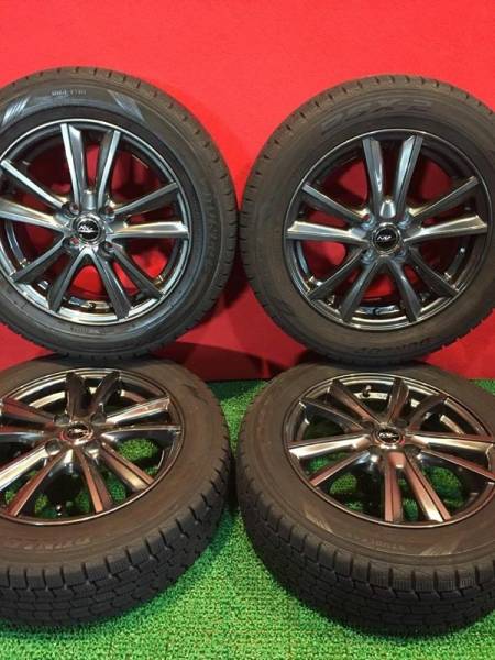 175/65/R15 人気超美ホイール NIRVANA 85％バリ山　4本セット