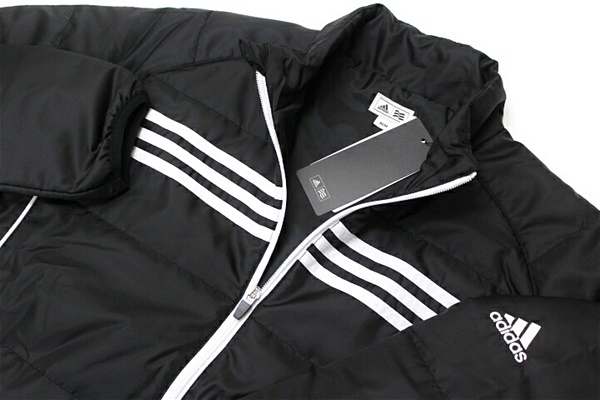 ★adidas アディダス ゴルフ 中綿ジャケット 黒 [04198-O]二