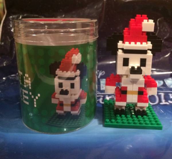 貴重!廃盤!初期のサンタミッキーのナノブロック