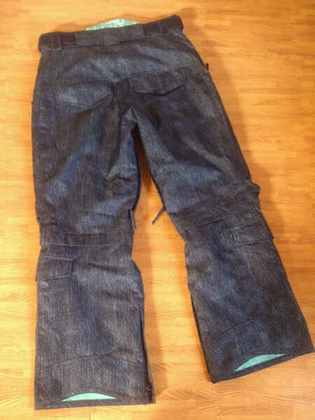 SANDS Lサイズ 美品訳有り デニム生地プリント？スノボー ウェア