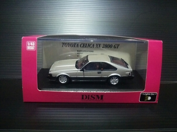 DISM 1/43 セリカXX 2800GT 1983 シルバー ガンメタ 【公式通販】