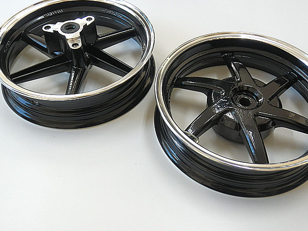 af34 af35 ZX ライブディオ フロント リア ホイール タイヤ付 af34