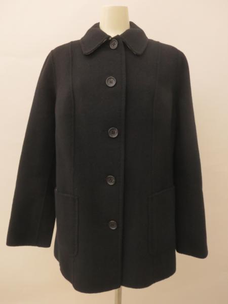 通販ショップ BURBERRY(バーバリー)カシミヤ混 シンプルウールコート