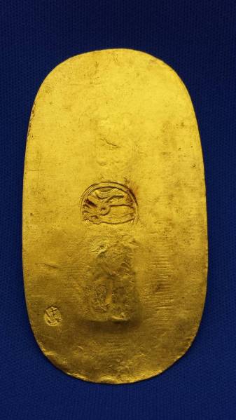 慶長小判　前期　座人印1個　無刻印　組合鑑定書有_2