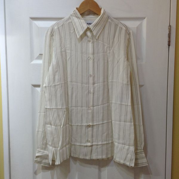 1105 美品　シャネル　シルクブラウス　レディース　02C