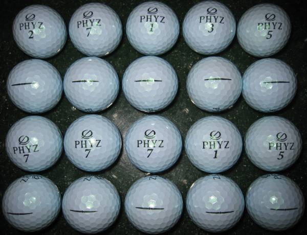 ロストボール　ブリジストンファイズ　シャイニーグリーン20個