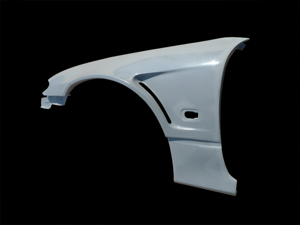 即決 S15シルビア ダクト有 +55mm ワイド フロントフェンダー