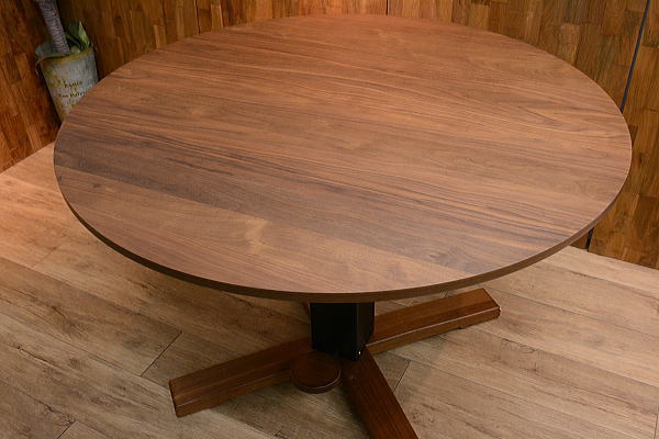 OL16I^ アルダー材昇降式ダイニングテーブル1円アウトレット展示