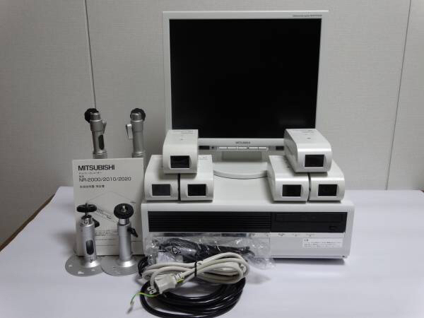三菱 メガピクセル レコーダーNR-2010 1TB カメラNC-2000×6台