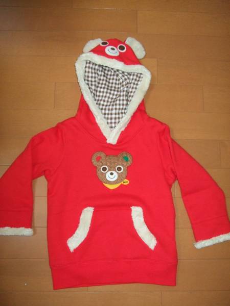 ☆未使用　ミキハウス　プッチー　なりきりトレーナー　100 90