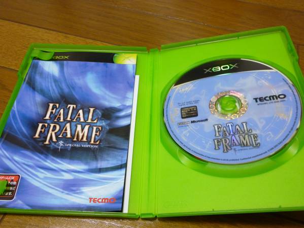 Xbox】 フェイタルフレーム FATAL FRAME Ⅱ 【零】 フェイタルフレーム