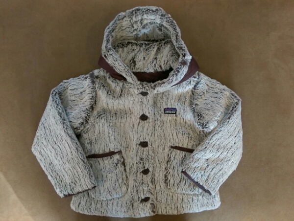 patagonia◆パタゴニアキッズファーコートジャケット4T90100