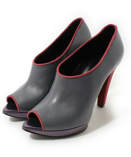 送料込☆G.V.G.V. オープントゥブーティー☆美品