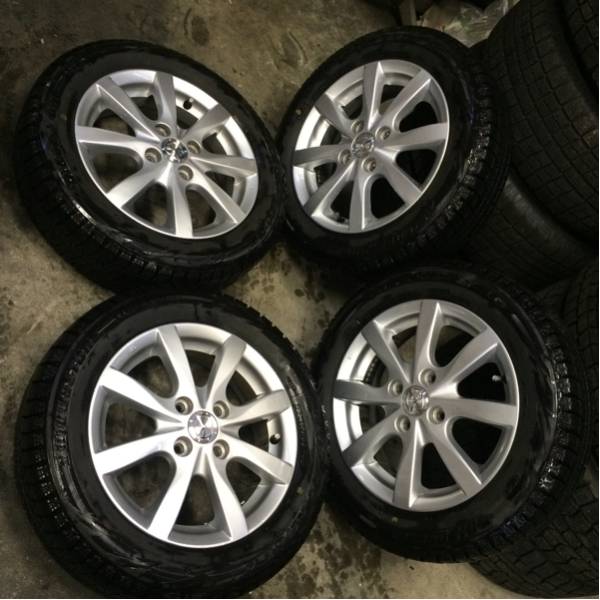 155/65R14スズキマツダ純正アルミスタッドレスブリザック2011年